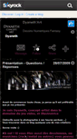 Mobile Screenshot of dyaneth.skyrock.com