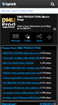 Mobile Screenshot of dmuprod.skyrock.com