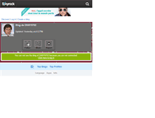 Tablet Screenshot of dany9702.skyrock.com