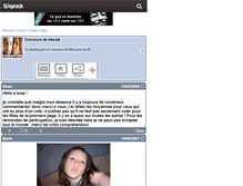 Tablet Screenshot of concoursbeauty3.skyrock.com