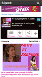 Mobile Screenshot of fic-de-patito-josephine.skyrock.com