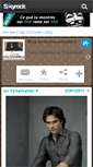 Mobile Screenshot of iansomerhalder3.skyrock.com