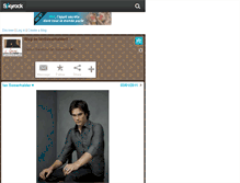 Tablet Screenshot of iansomerhalder3.skyrock.com