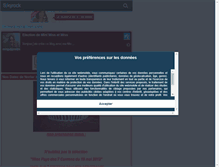 Tablet Screenshot of missdansmoncoeur.skyrock.com