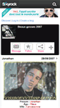 Mobile Screenshot of goss-beaux2007.skyrock.com