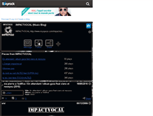 Tablet Screenshot of impactvocal.skyrock.com