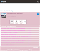Tablet Screenshot of amazing-musicactu.skyrock.com