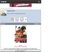 Tablet Screenshot of image-naruto78.skyrock.com