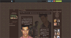 Desktop Screenshot of cute-taylor-lautner.skyrock.com