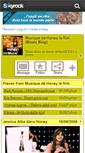 Mobile Screenshot of honey-music.skyrock.com