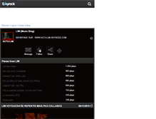 Tablet Screenshot of actu-lim.skyrock.com