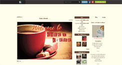 Desktop Screenshot of cafexcreme.skyrock.com