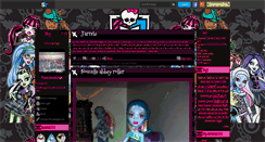 Desktop Screenshot of love-monster-high.skyrock.com