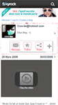 Mobile Screenshot of cloo-be.skyrock.com