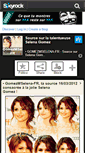 Mobile Screenshot of gomezmselena-fr.skyrock.com