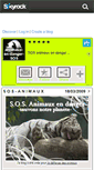 Mobile Screenshot of aniimaux-en-danger-sos.skyrock.com