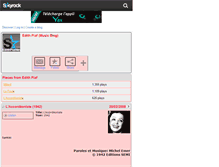Tablet Screenshot of edithpiaf4ever.skyrock.com