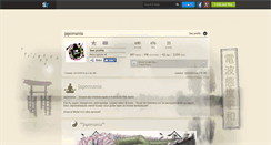 Desktop Screenshot of japomania.skyrock.com