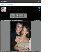 Tablet Screenshot of drago-hermione-4ever.skyrock.com