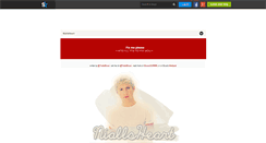 Desktop Screenshot of niallsheart.skyrock.com