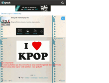 Tablet Screenshot of ineko-kpop-fic.skyrock.com