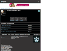 Tablet Screenshot of fleurdemoniak-music.skyrock.com