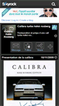 Mobile Screenshot of calibra-keke-rosberg.skyrock.com