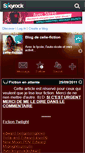 Mobile Screenshot of celie-fiction.skyrock.com