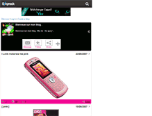 Tablet Screenshot of girl----pink.skyrock.com