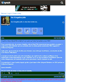Tablet Screenshot of folledangelina.skyrock.com