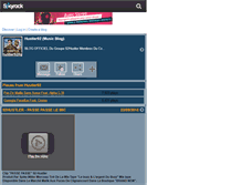 Tablet Screenshot of hustler92mp3.skyrock.com