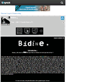 Tablet Screenshot of biidiine-x3.skyrock.com