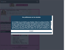 Tablet Screenshot of ladypapillonzouk1.skyrock.com