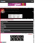 Tablet Screenshot of coeurdepiratee-music.skyrock.com