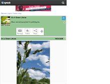 Tablet Screenshot of itsagreenlifebe.skyrock.com