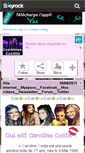 Mobile Screenshot of caarolinee-coostaa.skyrock.com