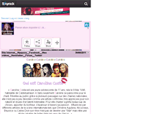 Tablet Screenshot of caarolinee-coostaa.skyrock.com