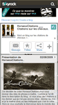 Mobile Screenshot of horsesxcitations.skyrock.com