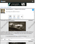 Tablet Screenshot of horsesxcitations.skyrock.com