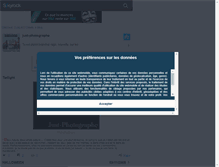 Tablet Screenshot of just-photographe.skyrock.com