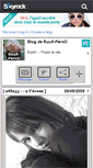 Mobile Screenshot of euux-perso.skyrock.com