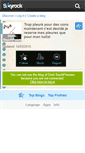 Mobile Screenshot of dont-touchpoemes.skyrock.com