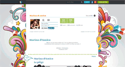 Desktop Screenshot of marina-d-amico.skyrock.com