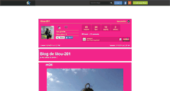 Desktop Screenshot of lilou-201.skyrock.com