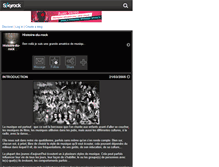 Tablet Screenshot of histoire-du-rock.skyrock.com