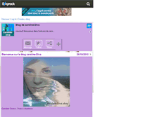 Tablet Screenshot of caroline-diva.skyrock.com