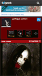 Mobile Screenshot of gothcrow81.skyrock.com