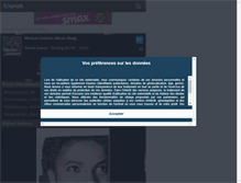 Tablet Screenshot of michael--jacksonx.skyrock.com