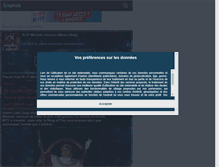 Tablet Screenshot of michael-j-jackson.skyrock.com