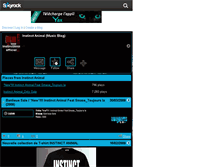 Tablet Screenshot of instinctanimal-officiel.skyrock.com